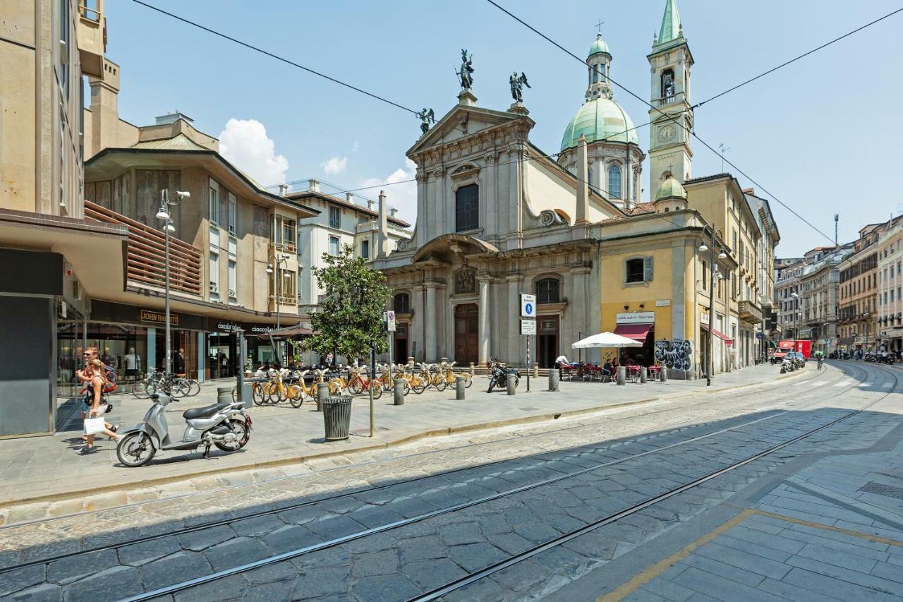 Ferienwohnung Renovated Penthouse Duomo & Via Torino Mailand Exterior foto